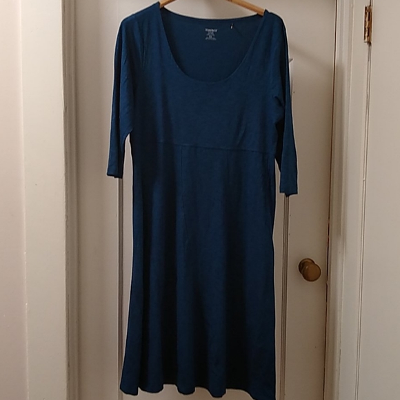 Toad & Co Organic Cotton/Tencil Scoop Neck Dress - Picture 3 of 4